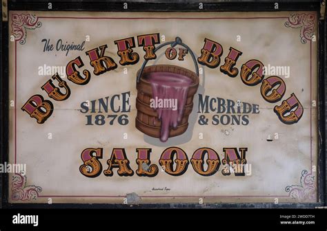 bucket of blood virginia city nevada|History .